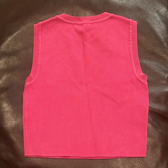 Zara pink crop tank top - Picture 3 of 3